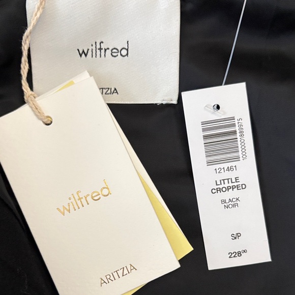 Wilfred Little Cropped Jacket Precision Wool Small Brand New - Picture 2 of 5